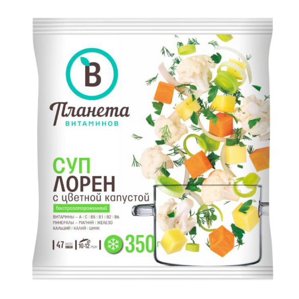 “PLANET OF VITAMINS” Lauren's soup